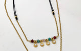 Collar Mini Ostras Alambrado