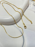 Cadena Serpentine fina