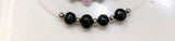 Collar Transparente con Perlas