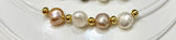 Collar Transparente con Perlas